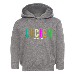 Lucien Oklahoma Color Pop Toddler Hoodie