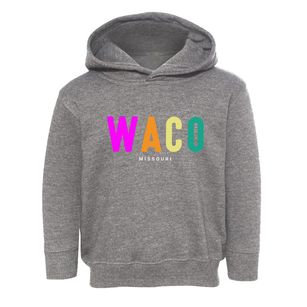 Waco Missouri Color Pop Toddler Hoodie