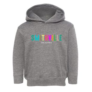 Smithville Oklahoma Color Pop Toddler Hoodie