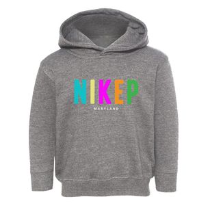 Nikep Maryland Color Pop Toddler Hoodie