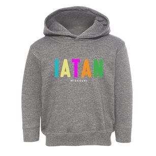Iatan Missouri Color Pop Toddler Hoodie