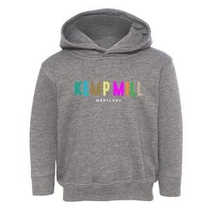 Kemp Mill Maryland Color Pop Toddler Hoodie