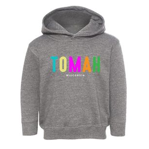 Tomah Wisconsin Color Pop Toddler Hoodie