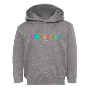 Olmsted Falls Ohio Color Pop Toddler Hoodie