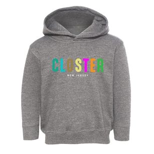 Closter New Jersey Color Pop Toddler Hoodie