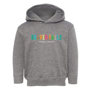 Beaver Falls Pennsylvania Color Pop Toddler Hoodie