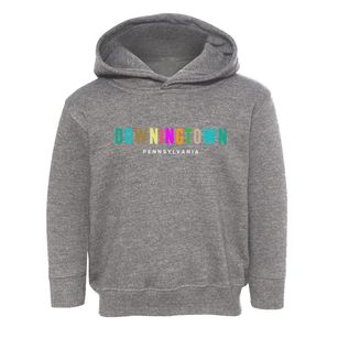 Downingtown Pennsylvania Color Pop Toddler Hoodie