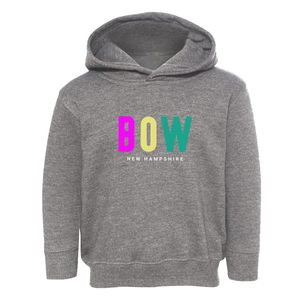Bow New Hampshire Color Pop Toddler Hoodie