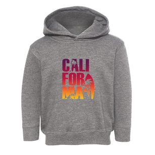 California Beach Sunset Toddler Hoodie