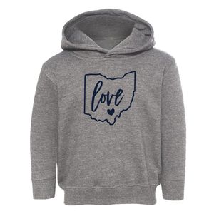  Ohio Love Toddler Hoodie