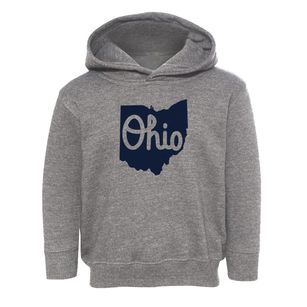  Ohio Script State Toddler Hoodie