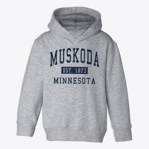 Muskoda Minnesota Classic Established Toddler Hoodie