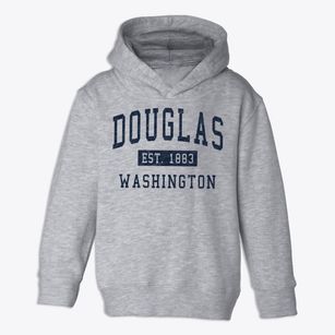 Douglas Washington Classic Established Toddler Hoodie