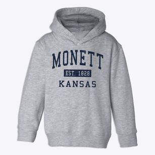 Monett Kansas Classic Established Toddler Hoodie