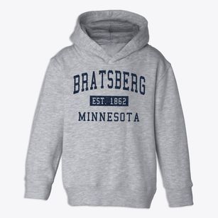 Bratsberg Minnesota Classic Established Toddler Hoodie