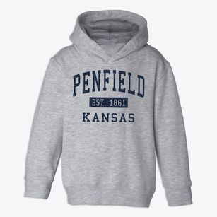 Penfield Kansas Classic Established Toddler Hoodie