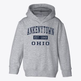 Ankenytown Ohio Classic Established Toddler Hoodie