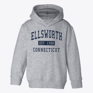 Ellsworth Connecticut Classic Established Toddler Hoodie
