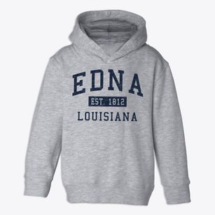Edna Louisiana Classic Established Toddler Hoodie