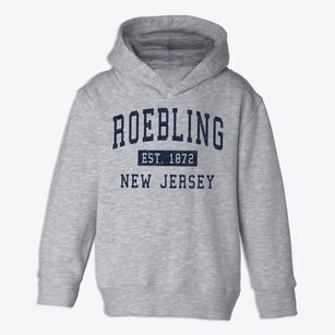 Roebling New Jersey Classic Established Toddler Hoodie