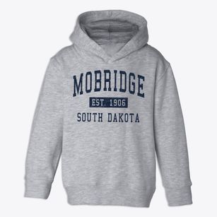 Mobridge South Dakota Classic Established Toddler Hoodie