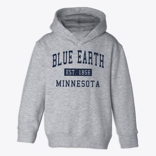 Blue Earth Minnesota Classic Established Toddler Hoodie