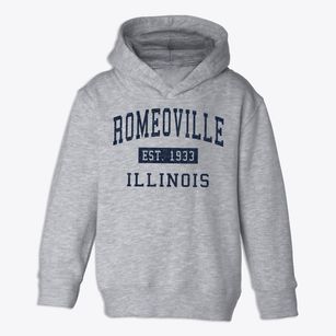 Romeoville Illinois Classic Established Toddler Hoodie