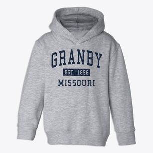 Granby Missouri Classic Established Toddler Hoodie