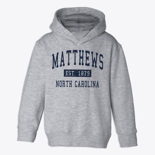 Matthews North Carolina Classic Established Toddler Hoodie