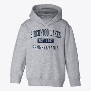 Birchwood Lakes Pennsylvania Classic Established Toddler Hoodie