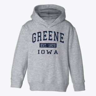 Greene Iowa Classic Established Toddler Hoodie
