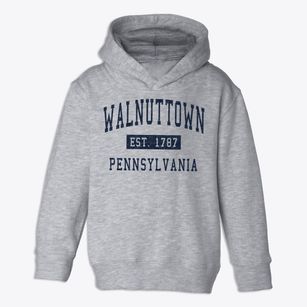 Walnuttown Pennsylvania Classic Established Toddler Hoodie