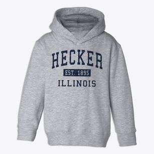 Hecker Illinois Classic Established Toddler Hoodie