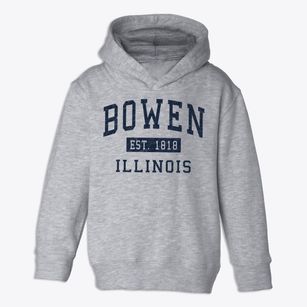 Bowen Illinois Classic Established Toddler Hoodie