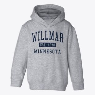 Willmar Minnesota Classic Established Toddler Hoodie