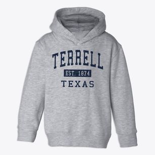 Terrell Texas Classic Established Toddler Hoodie