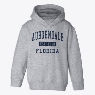 Auburndale Florida Classic Established Toddler Hoodie