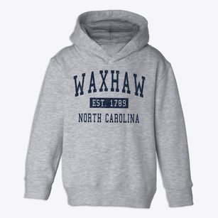 Waxhaw North Carolina Classic Established Toddler Hoodie