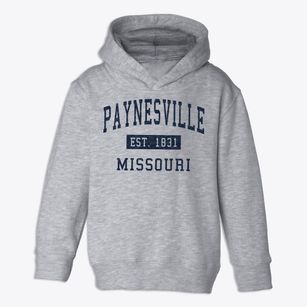Paynesville Missouri Classic Established Toddler Hoodie