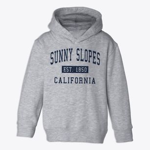 Sunny Slopes California Classic Established Toddler Hoodie