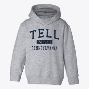 Tell Pennsylvania Classic Established Toddler Hoodie