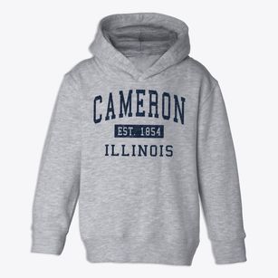 Cameron Illinois Classic Established Toddler Hoodie