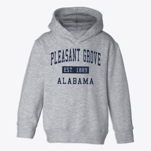 Pleasant Grove Alabama Classic Established Toddler Hoodie