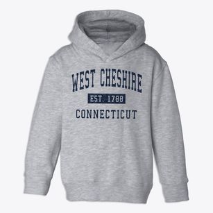 West Cheshire Connecticut Classic Established Toddler Hoodie