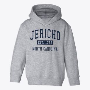 Jericho North Carolina Classic Established Toddler Hoodie