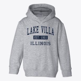 Lake Villa Illinois Classic Established Toddler Hoodie