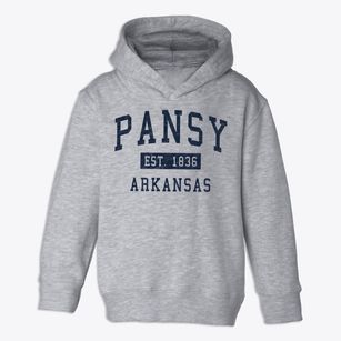 Pansy Arkansas Classic Established Toddler Hoodie
