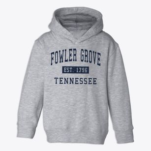 Fowler Grove Tennessee Classic Established Toddler Hoodie