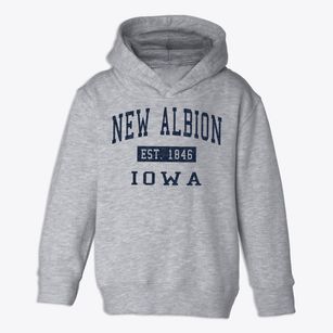 New Albion Iowa Classic Established Toddler Hoodie