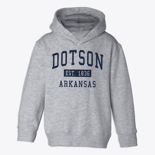 Dotson Arkansas Classic Established Toddler Hoodie